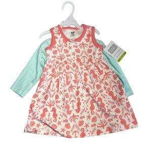 hudson baby dress, Baby Girl, Size 6-9m.